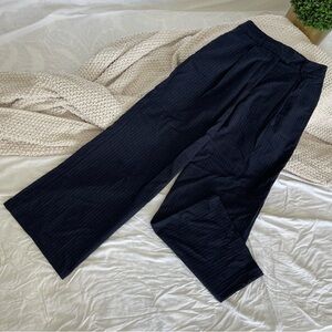 Forever 21 Navy Wide Leg Pants Size M